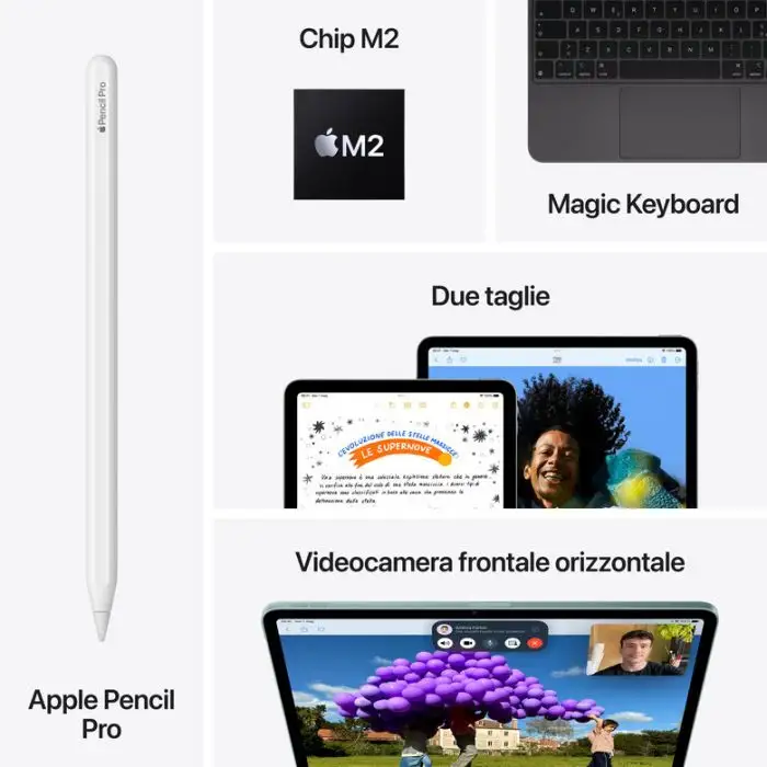 Apple iPad Air (6th Generation) Air 11&#039;&#039; Wi-Fi 128GB - Viola , 153816 , Immagine 8
