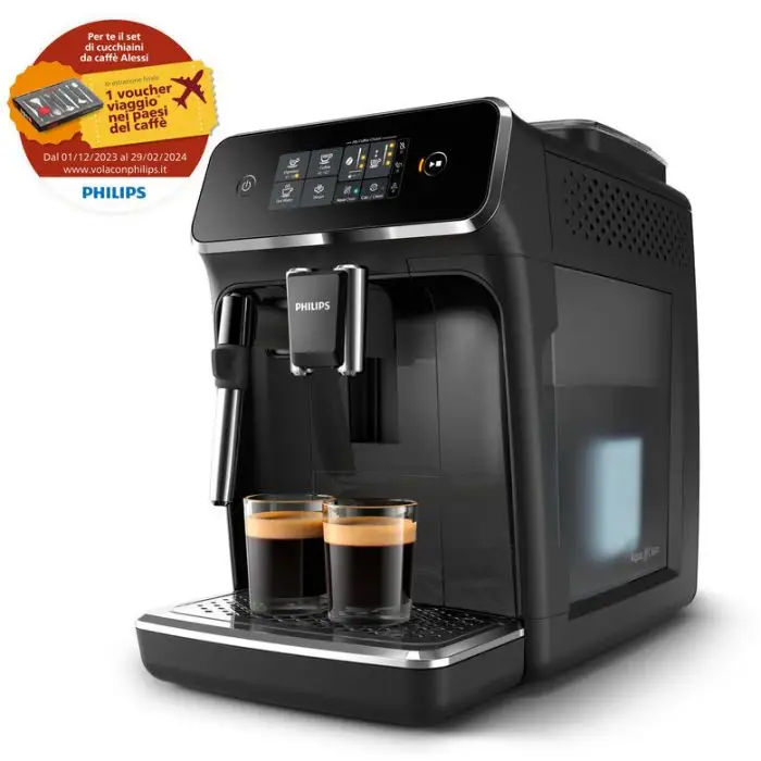 Philips 2200 series Series 2200 EP2221/40 Macchina da caffè automatica, 2 bevande, 1.8 L, 1500W , 152218 , Immagine 2