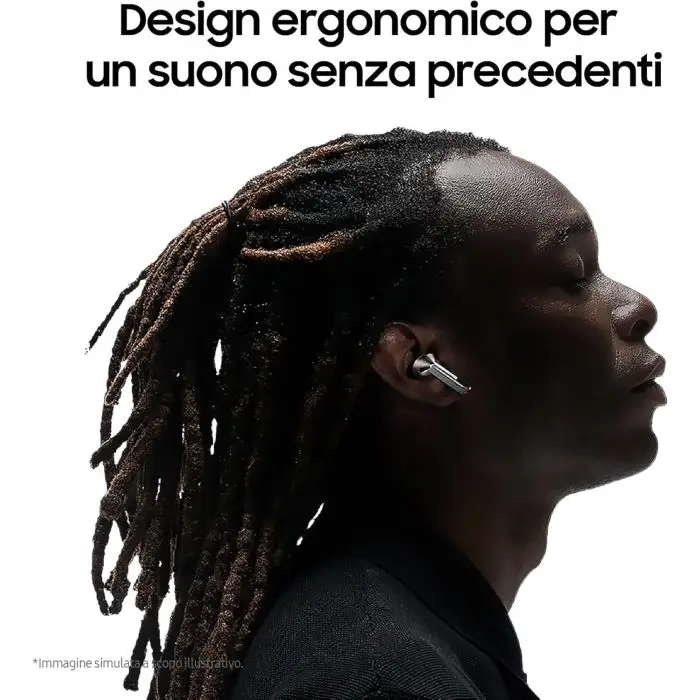 Samsung Galaxy Buds3 Pro Auricolari in-ear True Wireless Cuffie ergonomiche con luce LED Cancellazione attiva del rumore , 154603 , Immagine 8