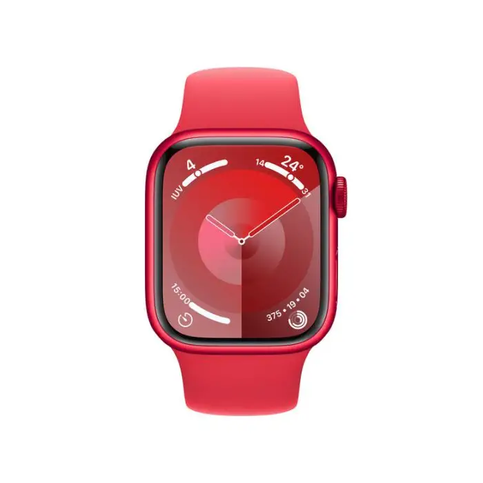 Apple Watch Series 9 GPS Cassa 41m in Alluminio (PRODUCT)RED con Cinturino Sport Band (PRODUCT)RED - S/M , 149786 , Immagine 2
