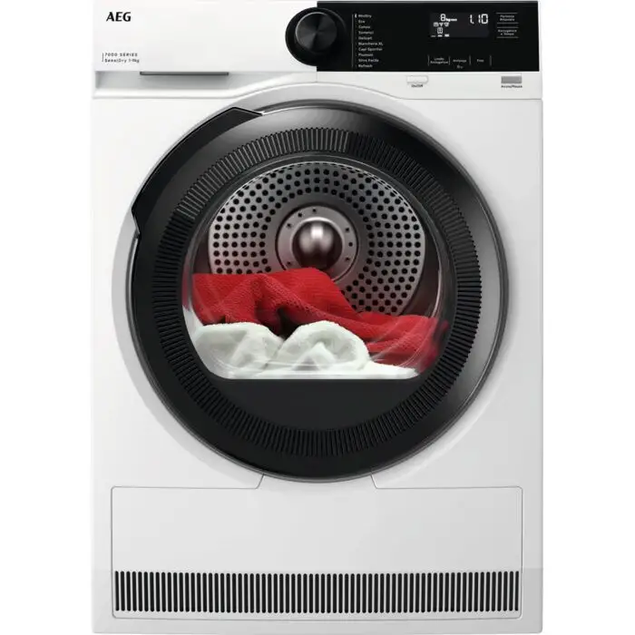 AEG Series 7000 TR7HE9C asciugatrice Libera installazione Caricamento frontale 9 kg Bianco main product photo