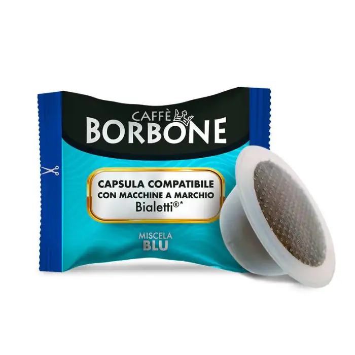 Caffè Borbone Miscela BLU Compatibile Con Bialetti Capsule caffè 100 pz , 148281 , Immagine 2