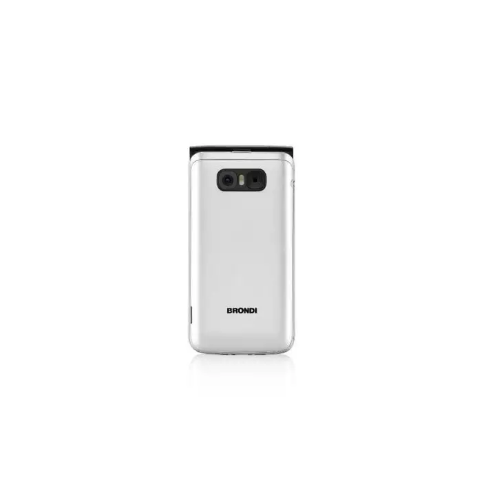 Brondi Amico Flip 4G 8,89 cm (3.5&quot;) 136 g Argento Telefono cellulare basico , 131170 , Immagine 4