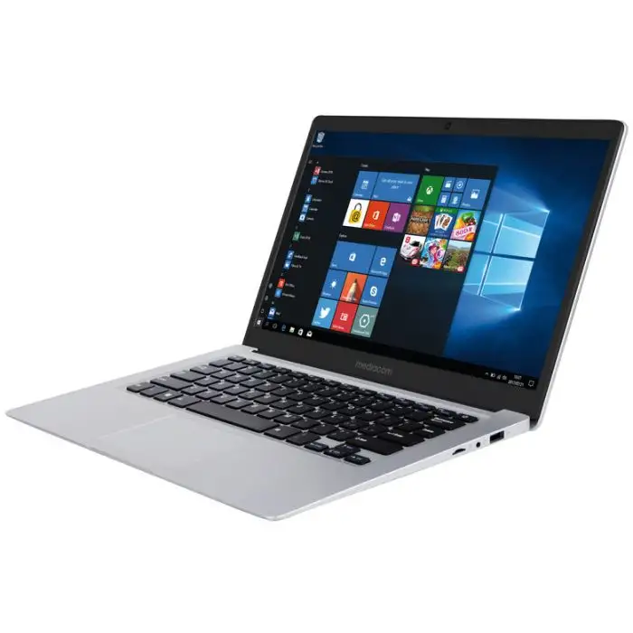 Mediacom M-SB146 notebook Computer portatile 35,6 cm (14&quot;) Full HD Intel® Celeron® 4 GB LPDDR4-SDRAM 64 GB Flash Windows 10 Home Nero, Argento , 131193 , Immagine 5