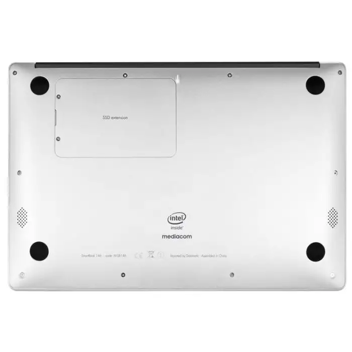 Mediacom M-SB146 notebook Computer portatile 35,6 cm (14&quot;) Full HD Intel® Celeron® 4 GB LPDDR4-SDRAM 64 GB Flash Windows 10 Home Nero, Argento , 131193 , Immagine 8