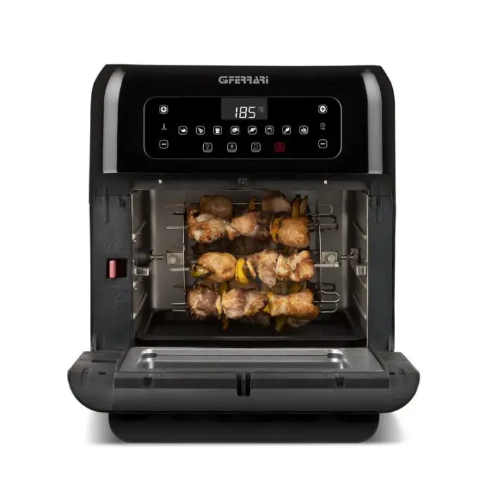 G3 Ferrari Friggisano 2.0 Singolo 11 L Indipendente 1500 W Friggitrice ad aria calda Nero , 131235 , Immagine 9