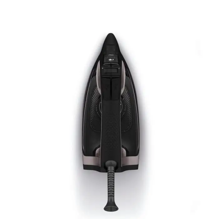Rowenta DW4345 Express Steam, Ferro da Stiro a Vapore, Piastra in Acciaio Inox con Tecnologia Microsteam, Sistema Anticalcare Integrato, Colpo vapore 200 g/min, Potenza 2600 Watt, Nero e Ros , 131970 , Immagine 4