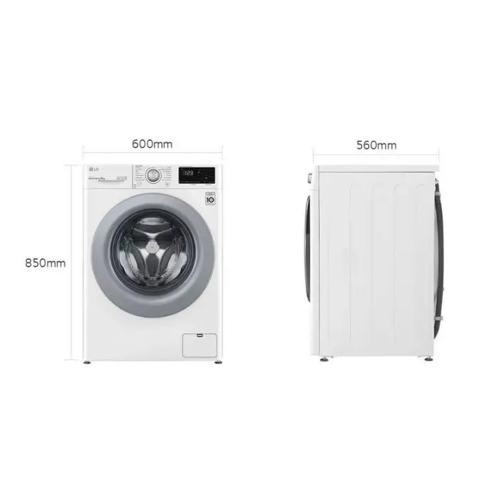 LG F4WV309S4E Lavatrice Intelligente AIDD 9kg Vapore 1400 Giri/min Carica frontale Classe B , 131420 , Immagine 20