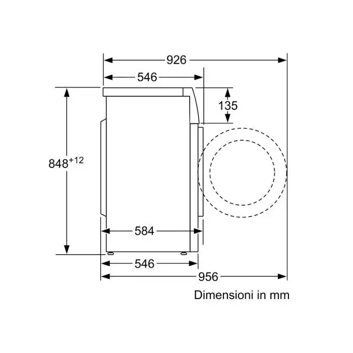 Bosch Serie 2 lavatrice Caricamento frontale 7 kg 1000 Giri/min D Bianco , 131458 , Immagine 6