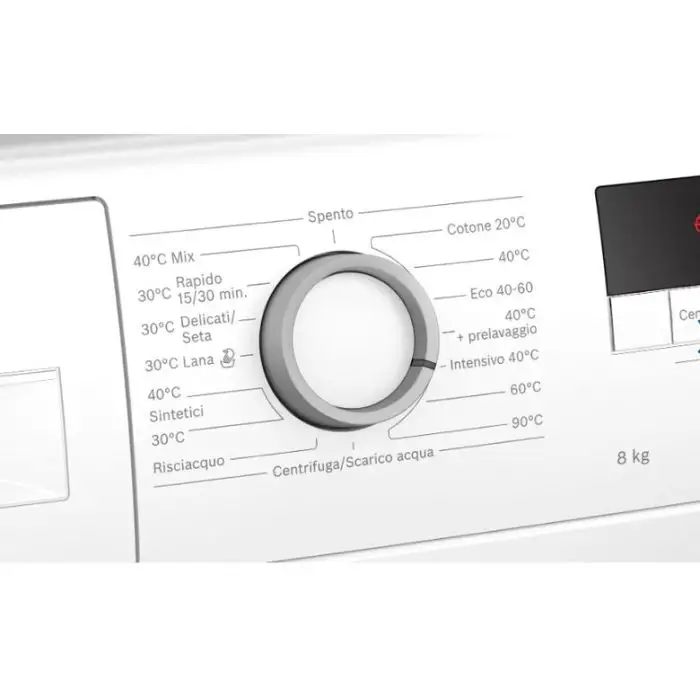 Bosch Serie 2 lavatrice Caricamento frontale 8 kg 1000 Giri/min C Bianco , 131515 , Immagine 4