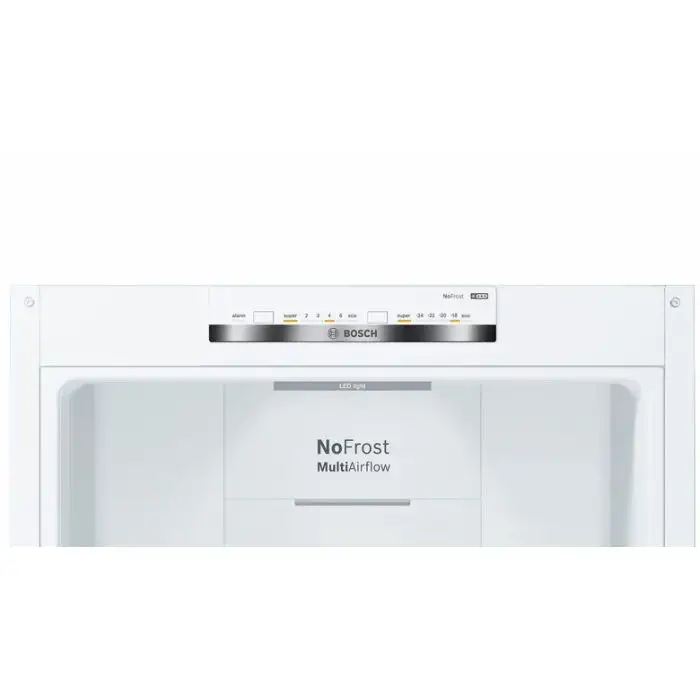 Bosch Serie 4 KGN39VWEQ frigorifero con congelatore Libera installazione 368 L E Bianco , 132202 , Immagine 3