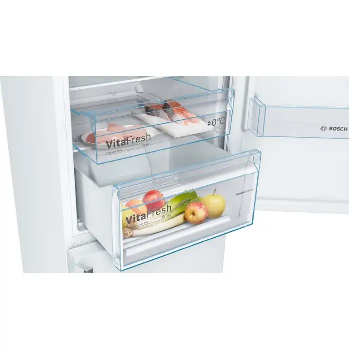 Bosch Serie 4 KGN39VWEQ frigorifero con congelatore Libera installazione 368 L E Bianco , 132202 , Immagine 6