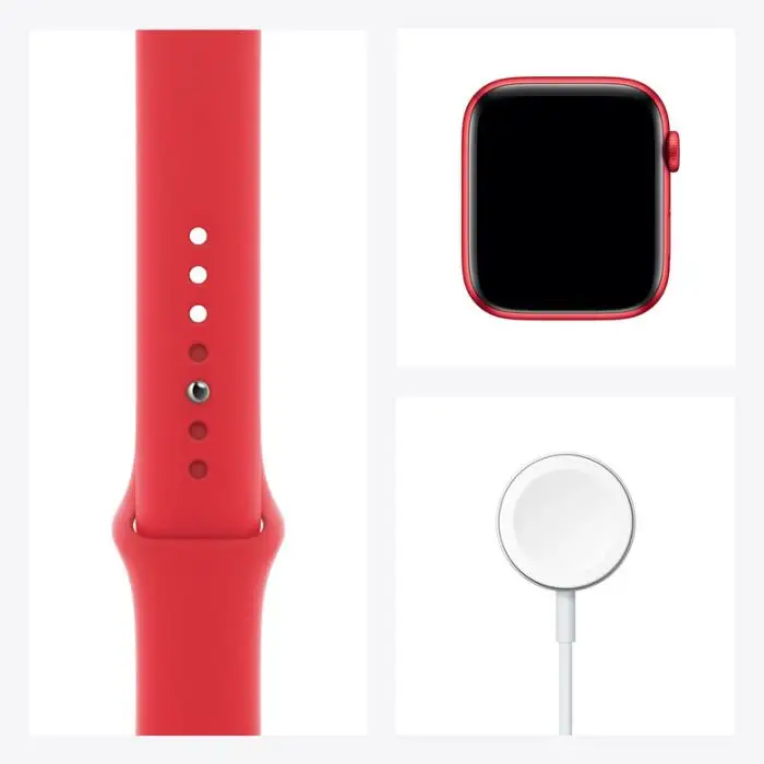 Apple Watch Serie 6 GPS + Cellular, 44mm in alluminio PRODUCT(RED) con cinturino Sport PRODUCT(RED) , 132265 , Immagine 7