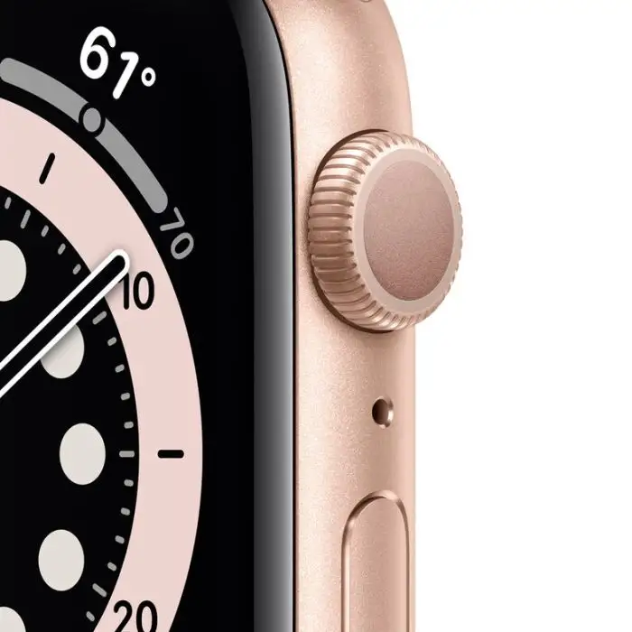 Apple Watch Serie 6 GPS, 40mm in alluminio oro con cinturino Sport Rosa sabbia , 134483 , Immagine 2