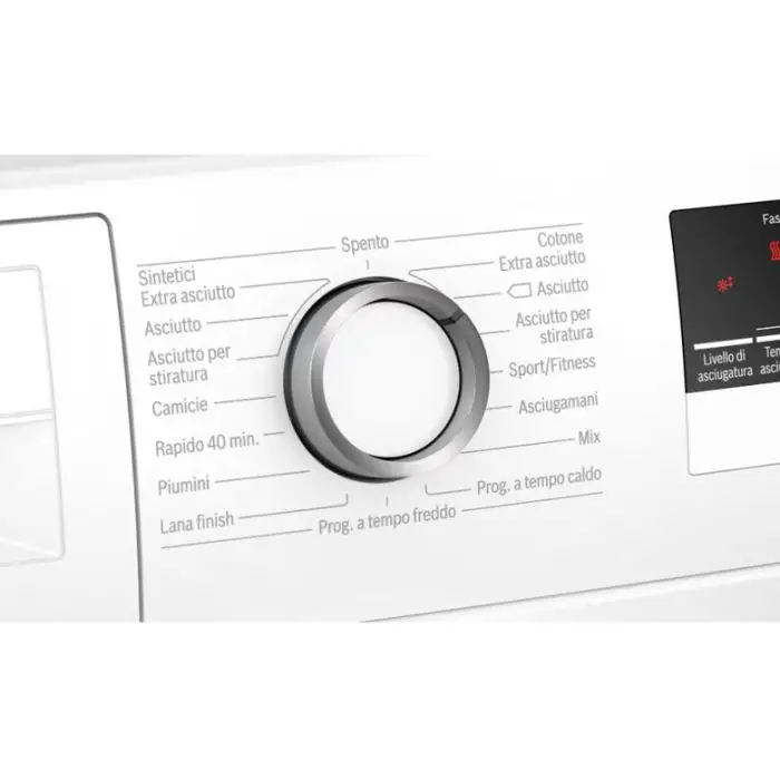 Bosch Serie 4 WTH85V08IT asciugatrice Libera installazione Caricamento frontale 8 kg A++ Bianco , 131852 , Immagine 5