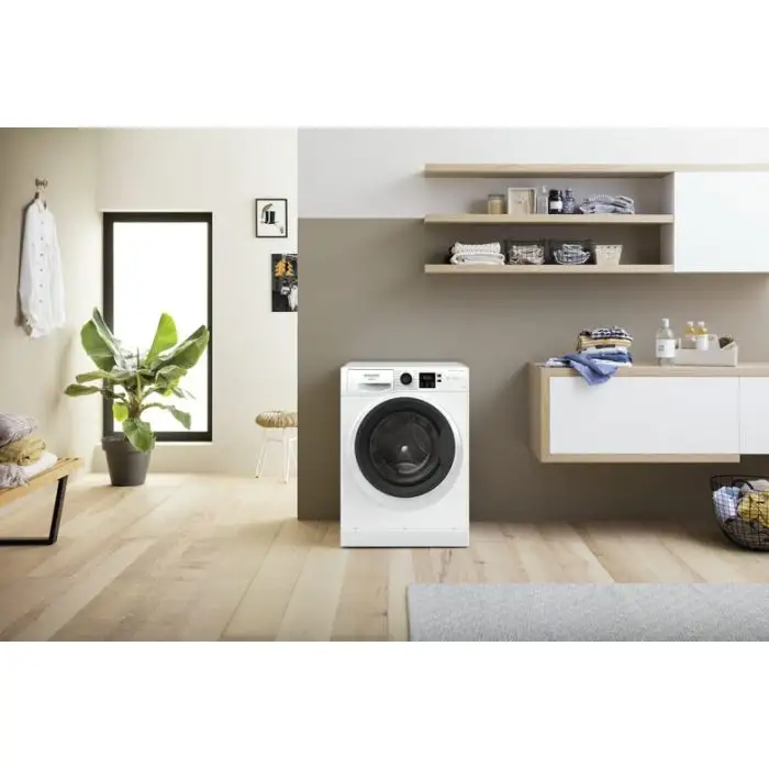 Hotpoint NF1043WK IT N lavatrice Caricamento frontale 10 kg 1400 Giri/min D Bianco , 133216 , Immagine 4