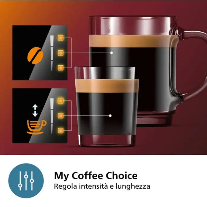 Philips 2200 series Series 2200 EP2221/40 Macchina da caffè automatica, 2 bevande, 1.8 L, 1500W , 152218 , Immagine 13