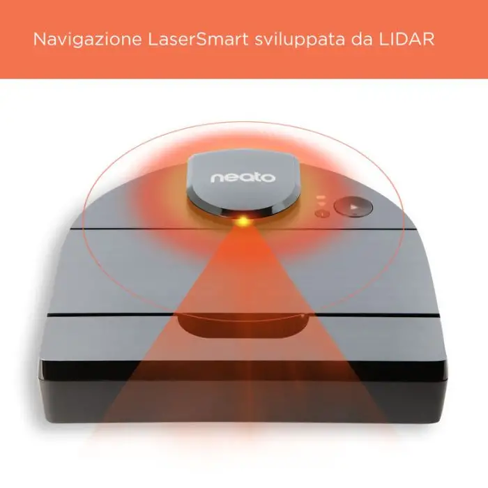 Neato Robotics D10 Aspirapolvere Robot capacità del contenitore raccogli polvere 0,7 L Argento , 133686 , Immagine 7