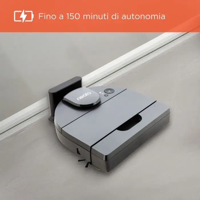 Neato Robotics D10 Aspirapolvere Robot capacità del contenitore raccogli polvere 0,7 L Argento , 133686 , Immagine 6
