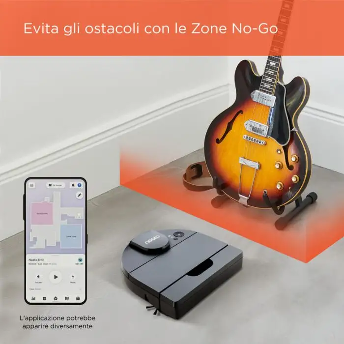 Neato Robotics D10 Aspirapolvere Robot capacità del contenitore raccogli polvere 0,7 L Argento , 133686 , Immagine 8