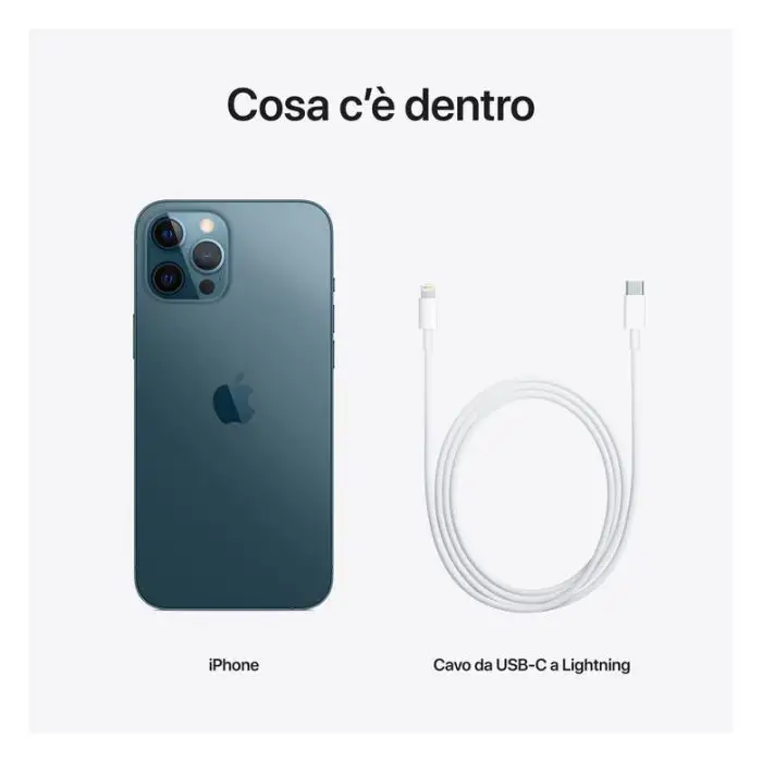 Apple iPhone 12 Pro Max 128GB - Blu Pacifico , 132693 , Immagine 8