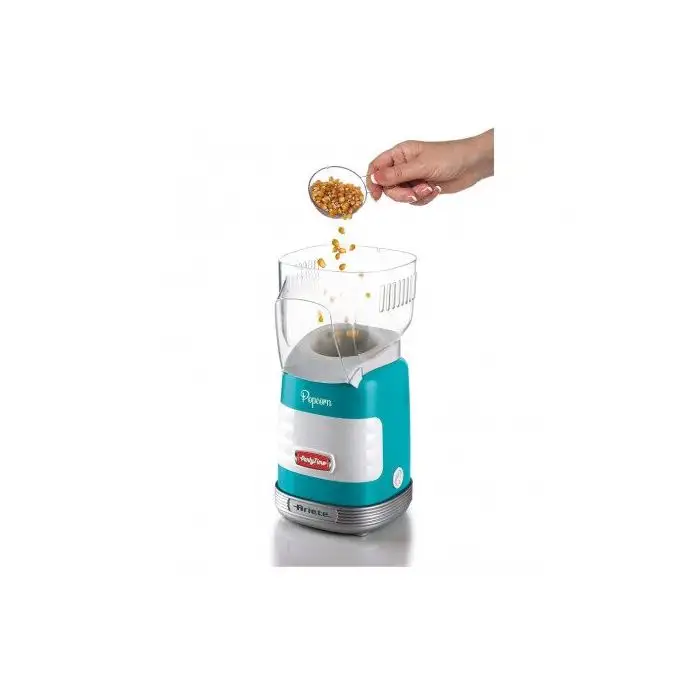 Ariete Pop Corn Party Time macchina per popcorn Blu, Trasparente 1100 W , 131829 , Immagine 2
