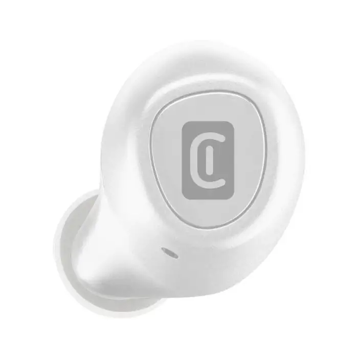 Cellularline Blink Auricolari Bluetooth® in-ear con carica batteria portatile con play-time totale fino a 14 ore Bianco , Cuffie Wireless , 130254 , Immagine 4