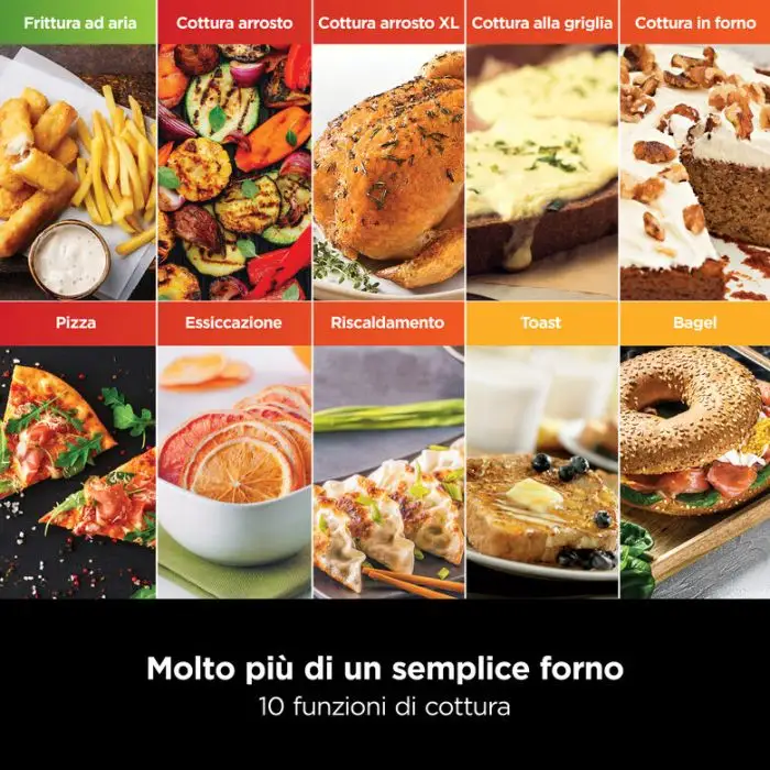 Ninja Forno multifunzione 10 in 1 da 29 L DT200EU , Pc Notebook , 158104 , Immagine 9