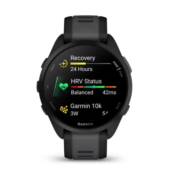 Garmin Forerunner 165 3,05 cm (1.2&quot;) AMOLED Digitale 390 x 390 Pixel Touch screen Nero GPS (satellitare) , 153911 , Immagine 4