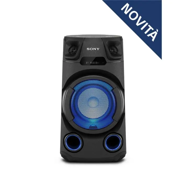 Sony MHC-V13 - Altoparlante Bluetooth All in One con JET BASS BOOSTER, Effetti Luminosi, Lettore CD, USB, Nero , 135923 , Immagine 2