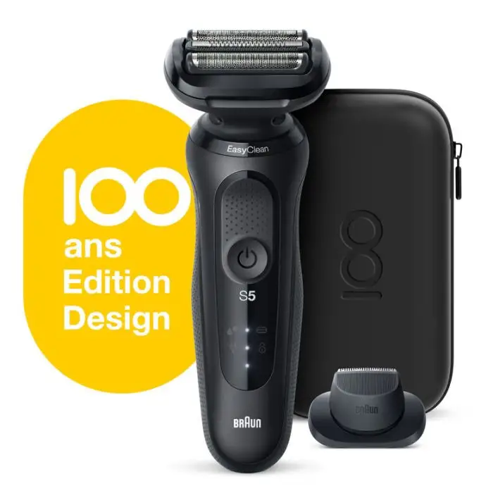 Braun Series 5 Rasoio Elettrico, Design Edition Con Custodia Da Viaggio -  Nero in Offerta Online