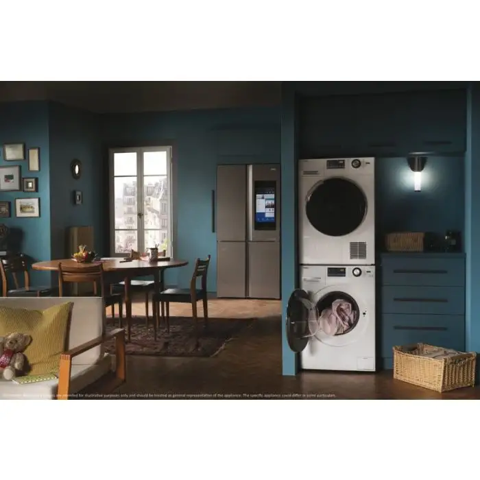 Haier Serie 636 HW70-B12636N lavatrice Caricamento frontale 7 kg 1200 Giri/min A Bianco , 134646 , Immagine 7