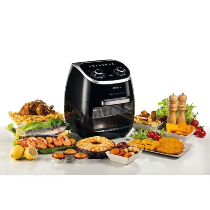 Ariete 4619 Singolo 11 L Indipendente 2000 W Friggitrice ad aria calda Nero , 130176 , Immagine 7