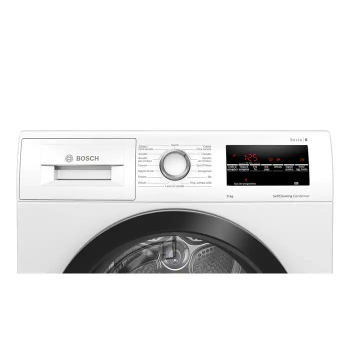 Bosch Serie 6 WTW85T09IT asciugatrice Libera installazione Caricamento frontale 9 kg A++ Bianco , 132993 , Immagine 2