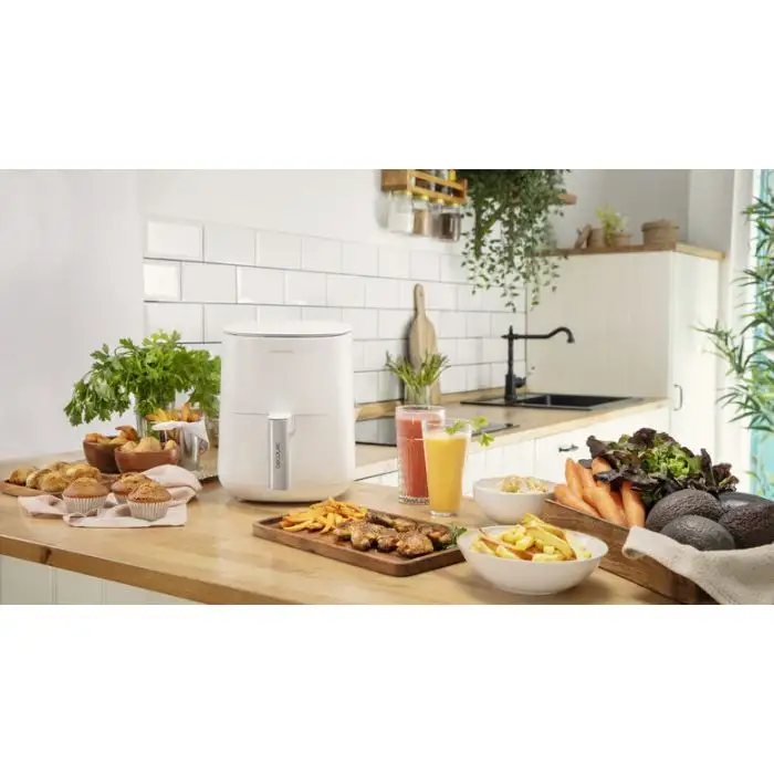 Cecotec CecoFry Deluxe Rapid Sun Singolo 2,5 L Indipendente 1400 W Friggitrice ad aria calda Bianco , 136248 , Immagine 11