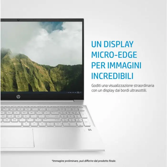 HP Pavilion 15-eh0018nl Computer portatile 39,6 cm (15.6&quot;) Full HD AMD Ryzen 7 12 GB DDR4-SDRAM 512 GB SSD Wi-Fi 5 (802.11ac) Windows 10 Home Argento , 137331 , Immagine 7