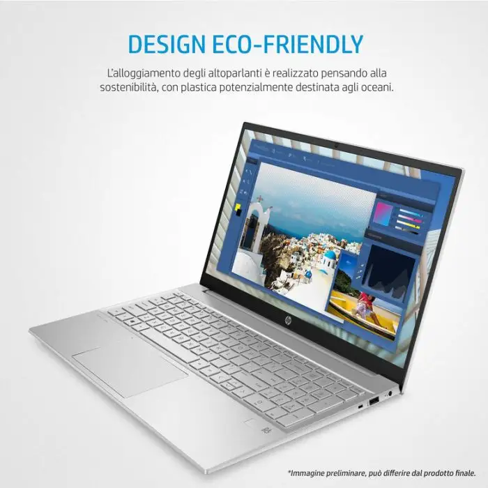 HP Pavilion 15-eh0018nl Computer portatile 39,6 cm (15.6&quot;) Full HD AMD Ryzen 7 12 GB DDR4-SDRAM 512 GB SSD Wi-Fi 5 (802.11ac) Windows 10 Home Argento , 137331 , Immagine 8