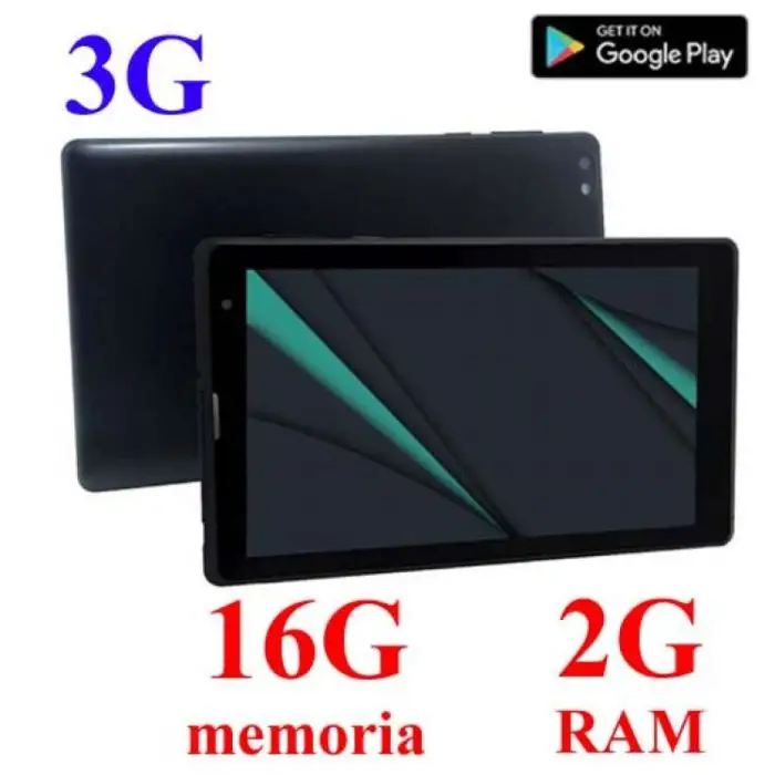 New Majestic TAB-847 3G 16 GB 17,8 cm (7&quot;) Mediatek 2 GB Wi-Fi 4 (802.11n) Android 10 Nero , Computer e portatili , 130655 , Immagine 3
