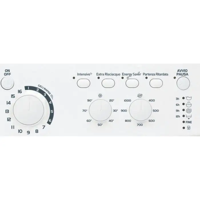 Indesit EWC 61051 W IT N lavatrice Caricamento frontale 6 kg 1000 Giri/min F Bianco , 133457 , Immagine 2