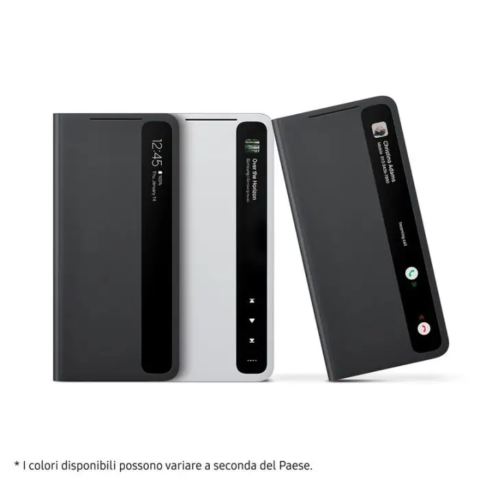Samsung Galaxy S21 Ultra 5G Smart Clear View Cover rivestimento antimicrobico , 134780 , Immagine 5