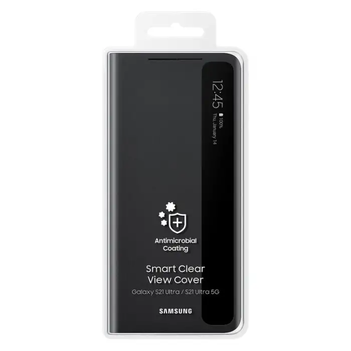 Samsung Galaxy S21 Ultra 5G Smart Clear View Cover rivestimento antimicrobico , 134780 , Immagine 7