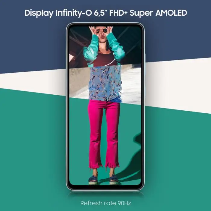 Samsung Galaxy A52 4G A52 128 GB Display 6.5” FHD+ Super AMOLED Awesome Blue , 135228 , Immagine 4
