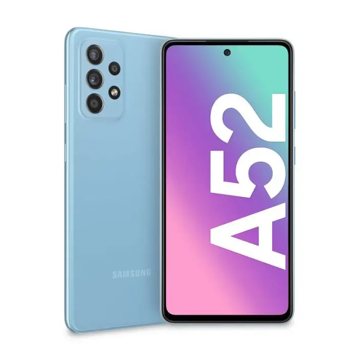 Samsung Galaxy A52 4G A52 128 GB Display 6.5” FHD+ Super AMOLED Awesome Blue , 135228 , Immagine 2