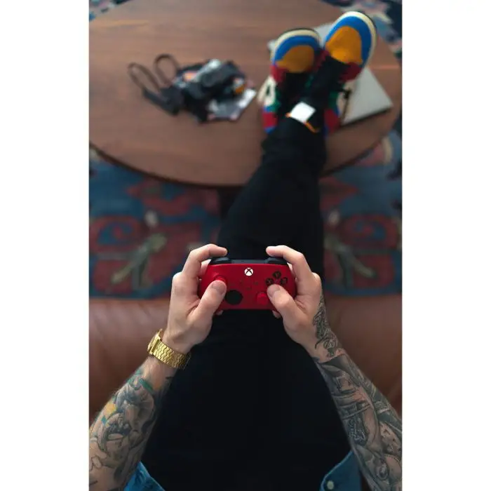 Microsoft Pulse Red Rosso Bluetooth/USB Gamepad Analogico/Digitale Xbox, Xbox One, Xbox Series S, Xbox Series X , 144348 , Immagine 14