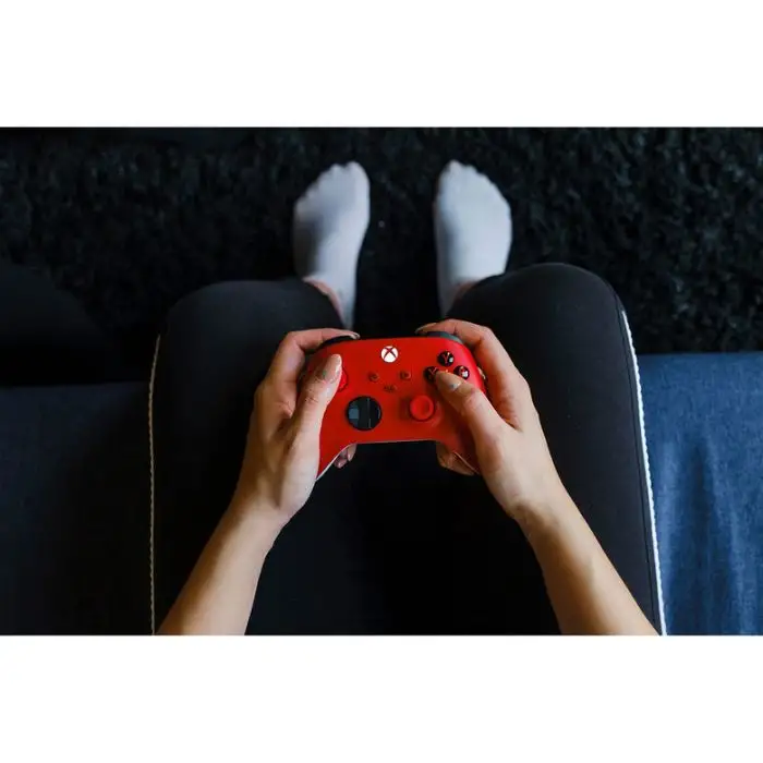 Microsoft Pulse Red Rosso Bluetooth/USB Gamepad Analogico/Digitale Xbox, Xbox One, Xbox Series S, Xbox Series X , 144348 , Immagine 34