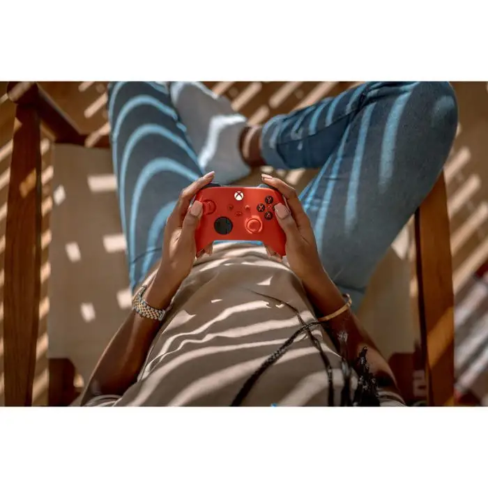 Microsoft Pulse Red Rosso Bluetooth/USB Gamepad Analogico/Digitale Xbox, Xbox One, Xbox Series S, Xbox Series X , 144348 , Immagine 12