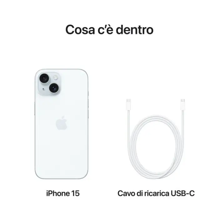 Apple iPhone 15 128GB Blu , 149674 , Immagine 9