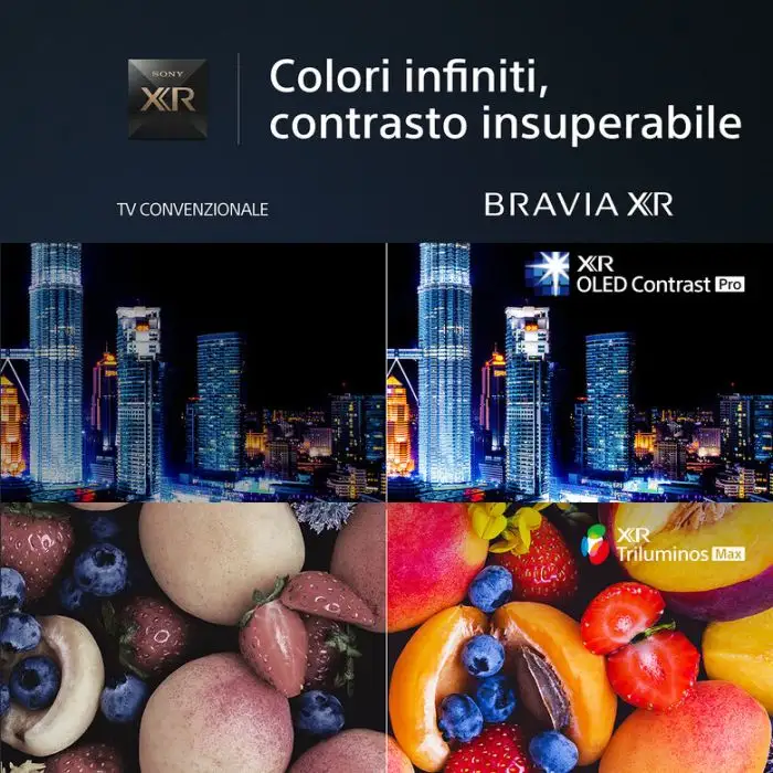 Sony BRAVIA XR XR-65A95L QD-OLED 4K HDR Google TV ECO PACK BRAVIA CORE Perfect for PlayStation5 Seamless Edge Design , 149636 , Immagine 3