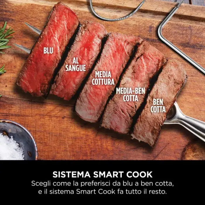 Ninja Barbecue elettrico e Affumicatore Woodfire Pro Connect XL OG901EU , 158131 , Immagine 14