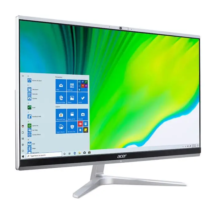Acer Aspire C24-1650 60,5 cm (23.8&quot;) 1920 x 1080 Pixel Intel® Core™ i5 di undicesima generazione 8 GB DDR4-SDRAM 512 GB SSD PC All-in-one Windows 10 Home Wi-Fi 6 (802.11ax) Argento , 137922 , Immagine 2